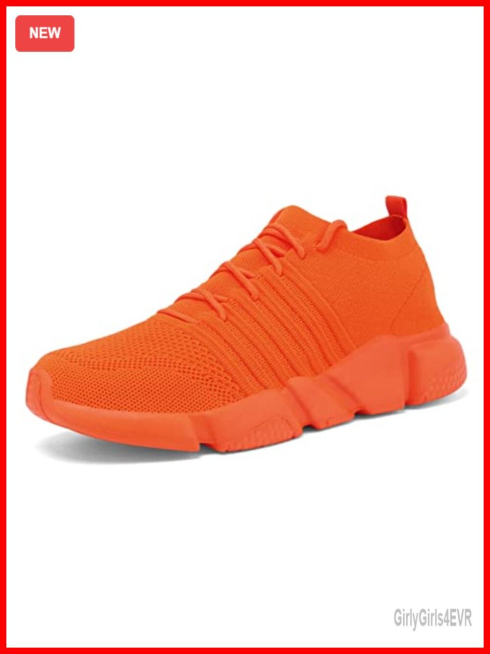 Unisex Slip On Knit Sneakers Lightweight Breathable Walking Shoes